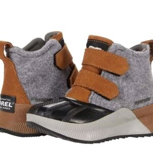 Sorel Out N' About Classic Kids Toddler Waterproof Boot Shoe Size 10